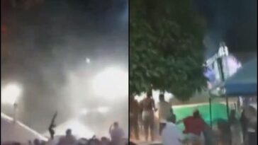 «No les importó la multitud»: Disparando con fusiles, llegaron hasta el parque principal en Argelia, Cauca