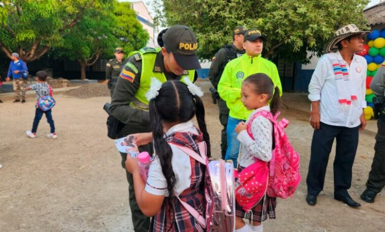 Policía Metropolitana brindará seguridad a 142 colegios en Montería