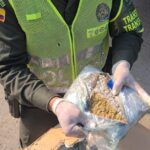 Policía de Caldas incauta marihuana, heroína y munición en dos procedimientos aislados
