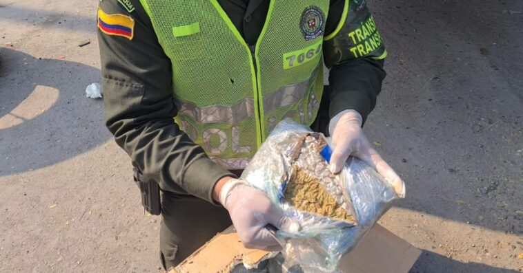 Policía de Caldas incauta marihuana, heroína y munición en dos procedimientos aislados