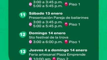 Prográmese Para La Feria: Mallplaza Manizales Será El Centro Del Festival De La Trova Y El Emprendimiento