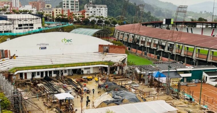 Secretaría del Deporte advierte problemas en los tiempos de ejecución de las obras del Coliseo Mayor de Manizales