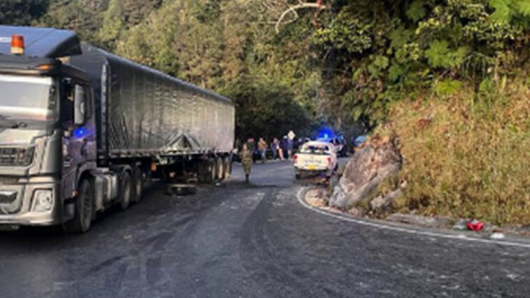 Siete soldados heridos dejó accidente de tránsito vía Cúcuta - Bucaramanga