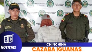Un hombre fue capturado por cazar iguanas en la ribera del río Chinchiná