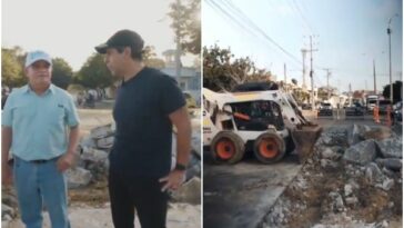«Ya arrancamos, operación tapa huecos»: Alejandro Char, comprometido a reconstruir 130 kilómetros de vías en Barranquilla