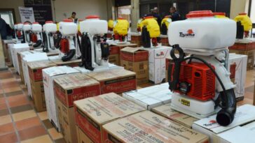 35 municipios del Huila fueron dotados con kits para atención de incendios de cobertura vegetal.