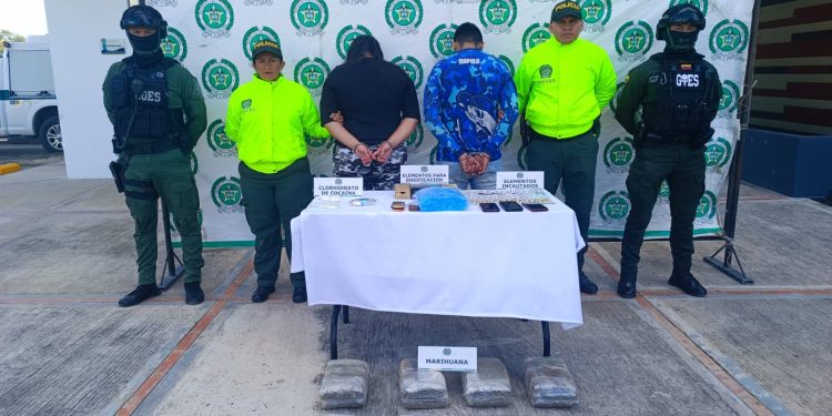 Autoridades incautaron ocho kilos de marihuana en Yopal