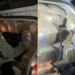 Se logró la incautación de 500 kilogramos de marihuana, dos equipos móviles y una camioneta color gris, en la vía Pasto -Mojarras.