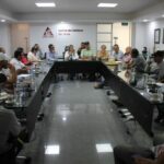 Comité de Cafeteros del Huila, escuchó a delegados de protesta de los caficultores.