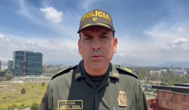 Comandante departamento de Policía Cundinamarca