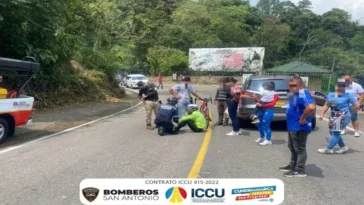 Atención de accidentes en vías de Cundinamarca