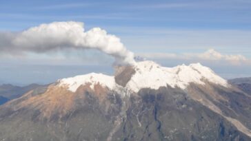 Disminuye actividad sísmica en el volcán Nevado del Huila