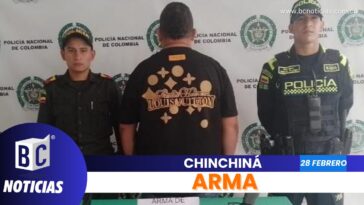 En Chinchiná capturaron a un hombre por realizar disparos al aire
