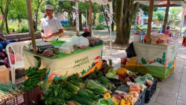 En Guadalupe se promueve la realización de mercados campesinos
