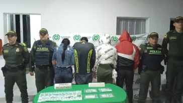 En La Dorada capturaron a cuatro personas con más de 13 millones en billetes falsos