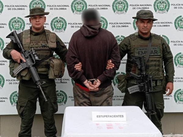 Las papeletas, de tussi y cocaína, fueron valuadas aproximadamente en $1'600.000 pesos. Samaniego es un territorio que ha sido fuertemente afectado por el orden público y narcotrafico.