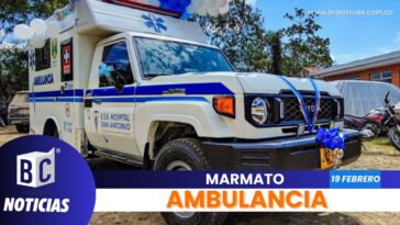 Entregaron nueva ambulancia para el Hospital San Antonio de Marmato
