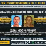 Cartel de los más buscados segovia