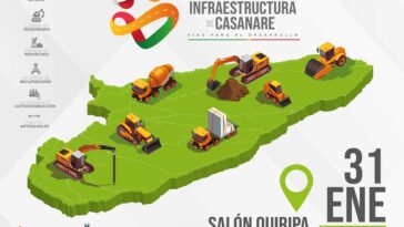 Este miércoles 31 de enero de se llevará a cabo la primera Cumbre de secretarías de Infraestructura de Casanare