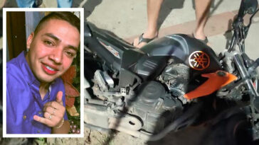 Estudiante de derecho murió al estrellarse en moto