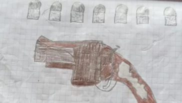 Estudiante en Garzón, Huila, llevó un revólver al colegio para dibujarlo en clase