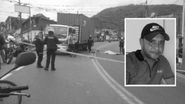 Harold Darío Herrera, motociclista que perdió la vida en siniestro vial en la Variante Sur de Calarcá