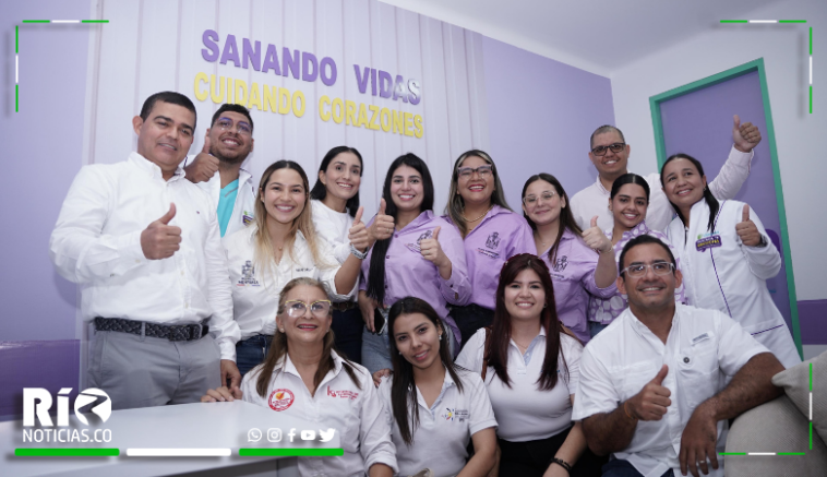 Inauguración del primer consultorio violeta en la Ese Vidasinú