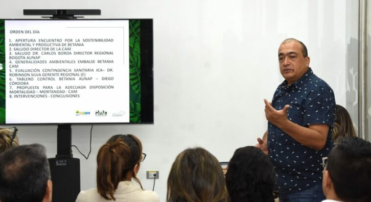 Liderado encuentro por la sostenibilidad ambiental y productiva del embalse de Betania.