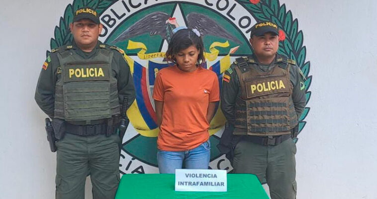 Mujer fue capturada por maltratar a sus dos hijas gemelas