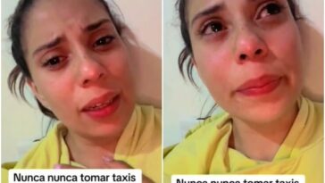 «Nunca tomen taxis en la calle»: Mujer sobrevive a intento de robo y agresión al ser arrojada desde un taxi en Bogotá