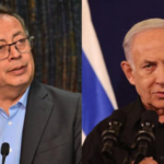 Gustavo Petro y Benjamín Netanyahu