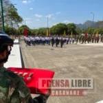 Primer pelotón de mujeres casanareñas finalizó su servicio militar