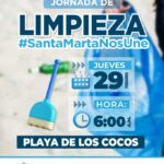 Programan jornada de limpieza en sitios turísticos de Santa Marta 