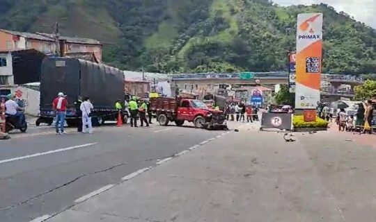 Trágico desenlace para una pareja de enfermeros en La Vega, Cundinamarca