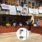 Se “calienta” el debate de las foto multas: segunda sesión aplazada en medio de protestas