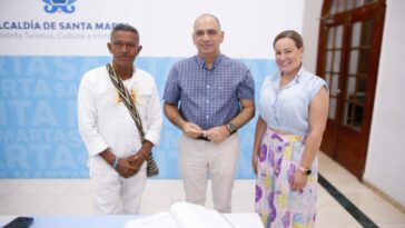 Alcalde posesionó a cabildos gobernadores de la Sierra Nevada de Santa Marta