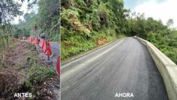 Avances en infraestructura: carretera Salento-Cocora casi finalizada para semana santa
