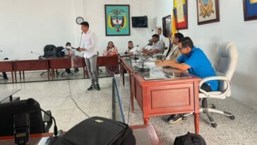 Aspecto de la primera mesa técnica por la asociatividad de los municipios Uribia, Manaure, Maicao y Albania.