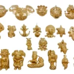 Figuras precolombinas en oro