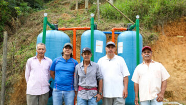 Comunidades de Pitalito, Saladoblanco y Rivera estrenaron Plantas de Tratamiento de Agua.