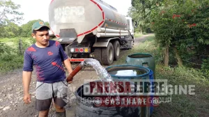 Con carrotanques de Gestión del Riesgo se calma la sed a 30 comunidades de seis municipios de Casanare