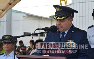 Coronel Andrés Rosero nuevo Comandante en el Grupo Aéreo del Casanare
