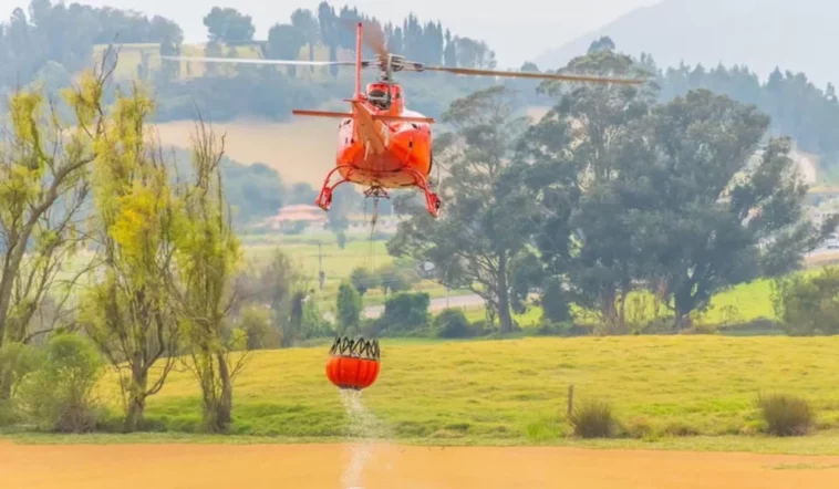 Atención de incendios forestales