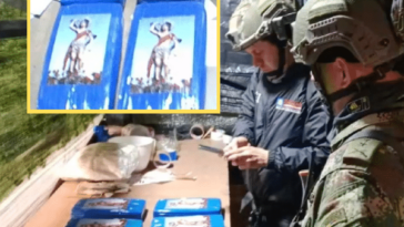 Tropas del Ejército encuentraron laboratorio en Nariño con más de 300 kilogramos de clorhidrato de cocaína.