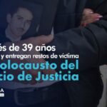 Después de 39 años identifican y entregan restos de víctima del holocausto del Palacio de Justicia