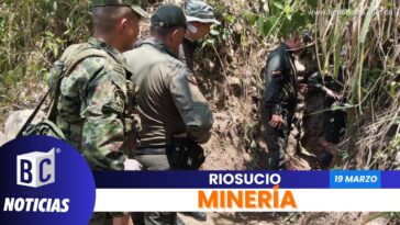 Ejército Nacional capturó a nueve personas por minería ilegal en Riosucio