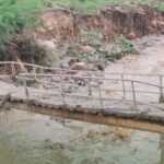 Emergencia en zona rural de Rivera por colapso de puente vehicular