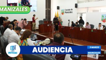 En Manizales se realizó la primera audiencia sobre el barrismo social de Colombia