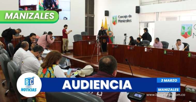 En Manizales se realizó la primera audiencia sobre el barrismo social de Colombia