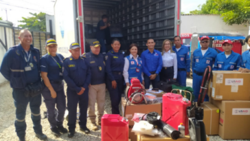Fortalecen capacidad de respuesta ante incendios forestales en el Magdalena con donación de Estados Unidos
